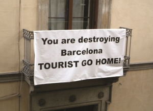espagne,tourisme de masse,arran,barcelone,nuisance,préférence locale