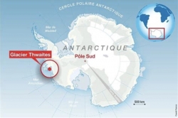 antarctique,fonte,thwaites,réchauffement,
