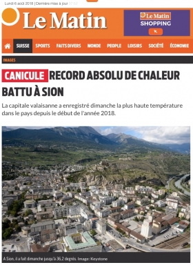 canicule,chaleur,record,suisse,giec,